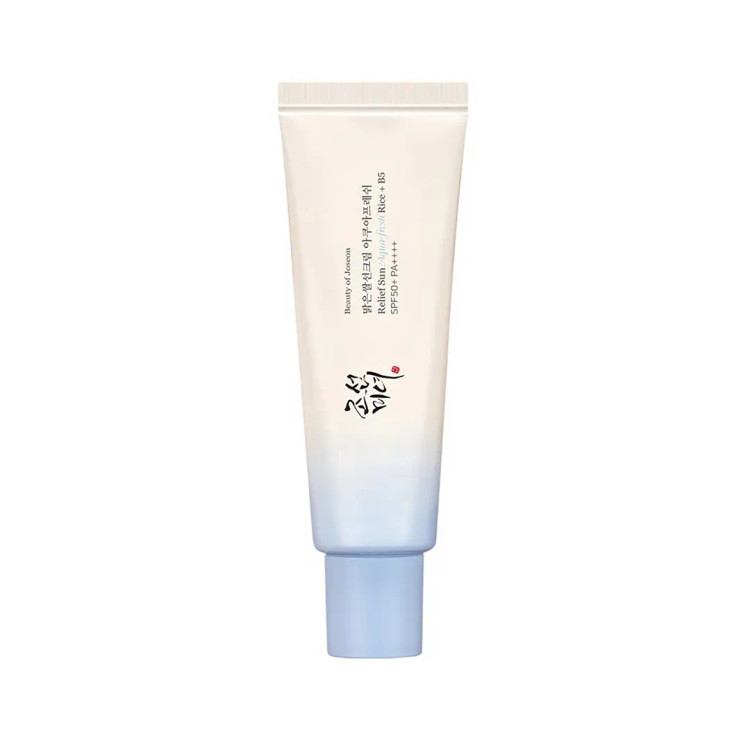 ضدآفتاب بیوتی آو جوسان مدل Relief Sun Aqua-Fresh Rice + B5 SPF50+ PA++++