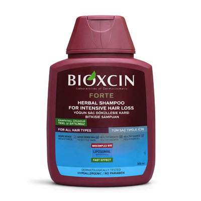 شامپو ضد ریزش بیوکسین فورت اصل - Bioxcin Forte گیاهی و مناسب انواع مو