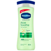 لوسیون بدن وازلین آلوئهورا مدل Aloe Soothe حجم ۴۰۰ میلیلیتر مناسب پوست خشک