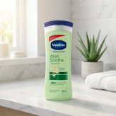 لوسیون بدن وازلین آلوئهورا مدل Aloe Soothe حجم ۴۰۰ میلیلیتر